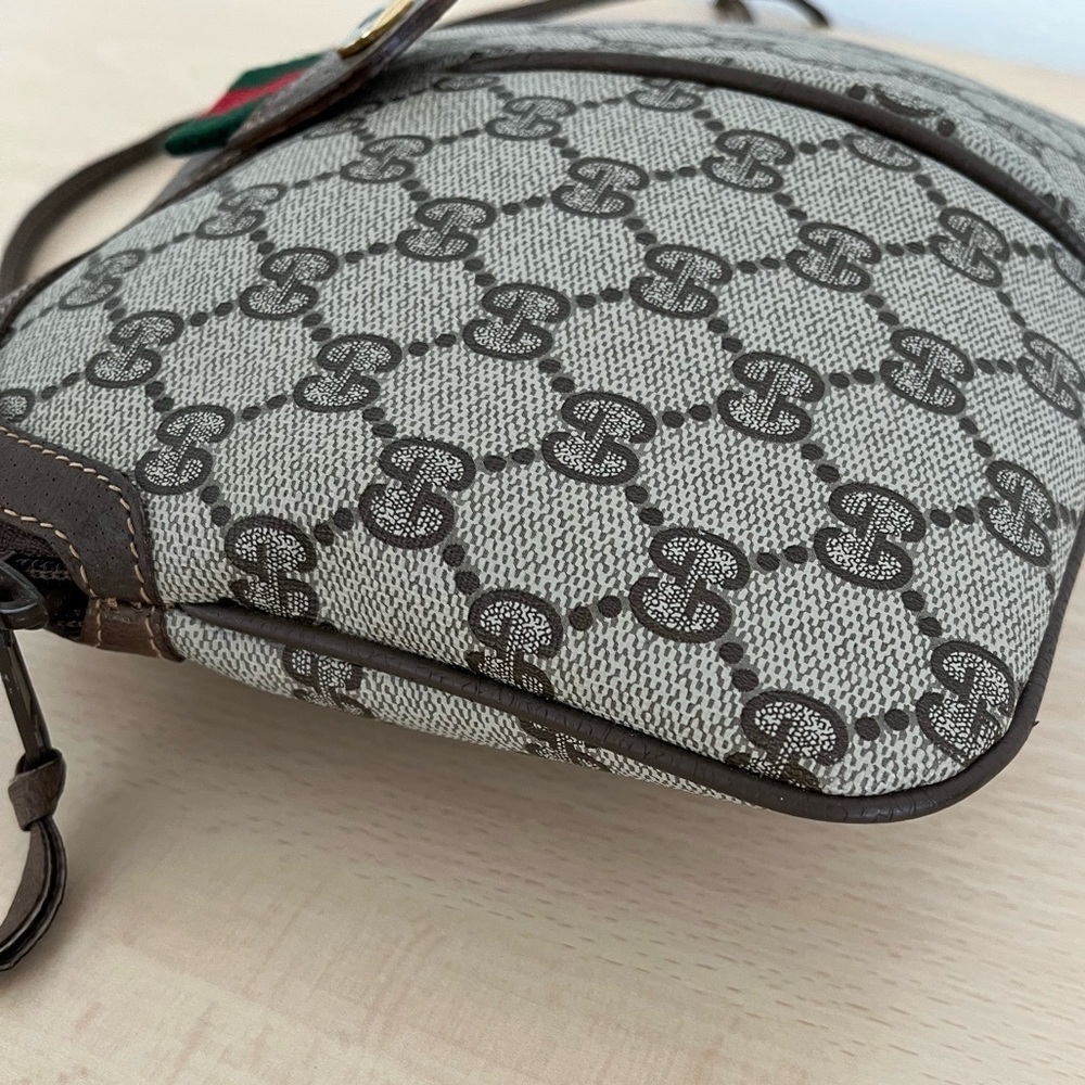 Gucci GG Supreme Ophidia Crossbody Clutch Vintage EUC Circa 1980 - Picture 8 of 17